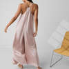 Lunya Washable Silk Elastic Strap Jumpsuit - Delicate Pink - Thumbnail 5