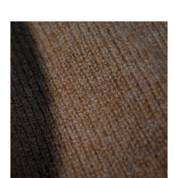 Cashmere/Merino Turtleneck Sweater, Corteccia Cashmere/Merino Turtleneck Sweater, Corteccia