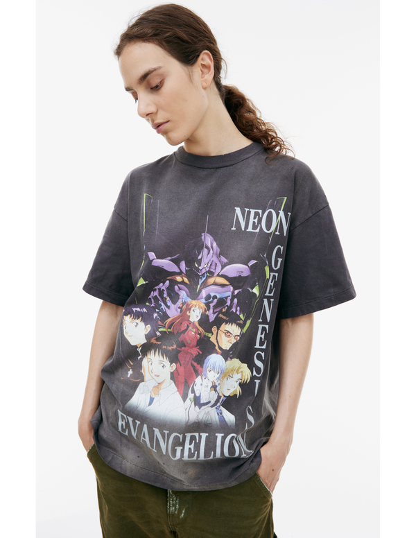 Saint Mxxxxxx Neon Genesis Printed T-shirt | Garmentory