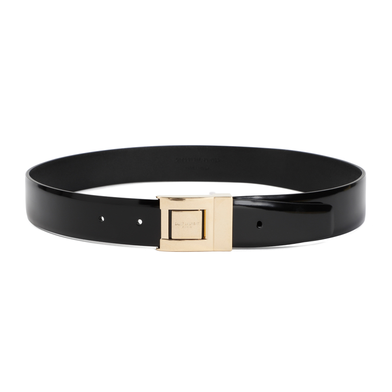 Saint Laurent YSL Belt - black | Garmentory