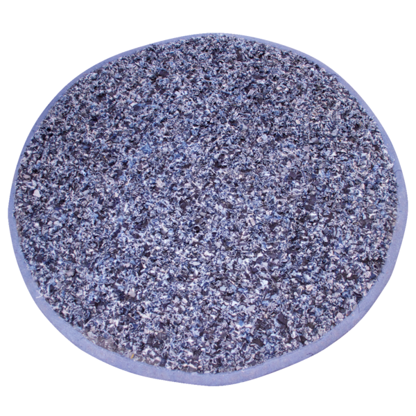 Denim Round Rug, Denim Blue Denim Round Rug, Denim Blue