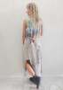 Berenik HANDPAINTED LONG SLEEVELESS DRESS - creme painted - Thumbnail 6