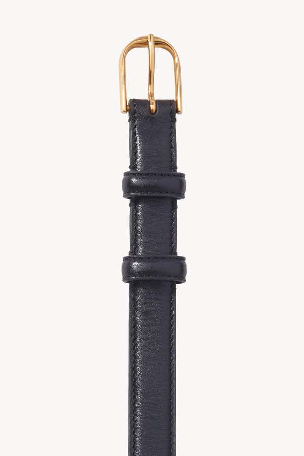 NILI LOTAN | Jane Belt in Black and Shiny Brass JANE BELT | Women main image 2