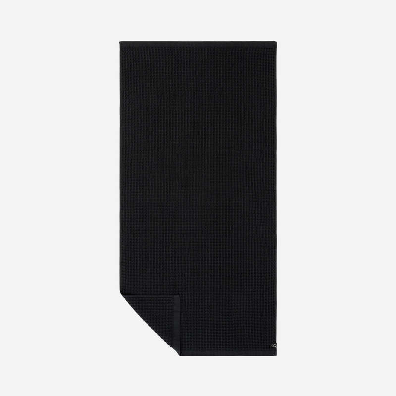 Slowtide Guild Waffle Towel - Black Slowtide Guild Waffle Towel - Black