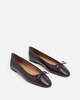 Flattered Bodil Leather Flat - Burgundy - Thumbnail 2