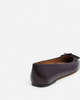 Flattered Bodil Leather Flat - Burgundy - Thumbnail 7