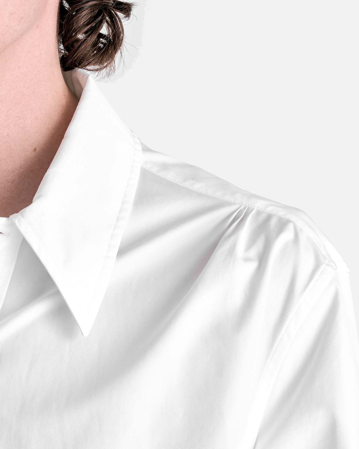 Jil Sander Heavy Organic Cotton Poplin Long Sleeve Shirt