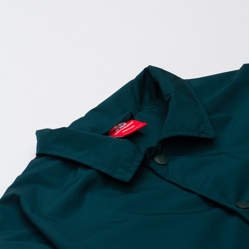 New Balance Men's Essentials Winter Coaches Jacket, Deep Jade