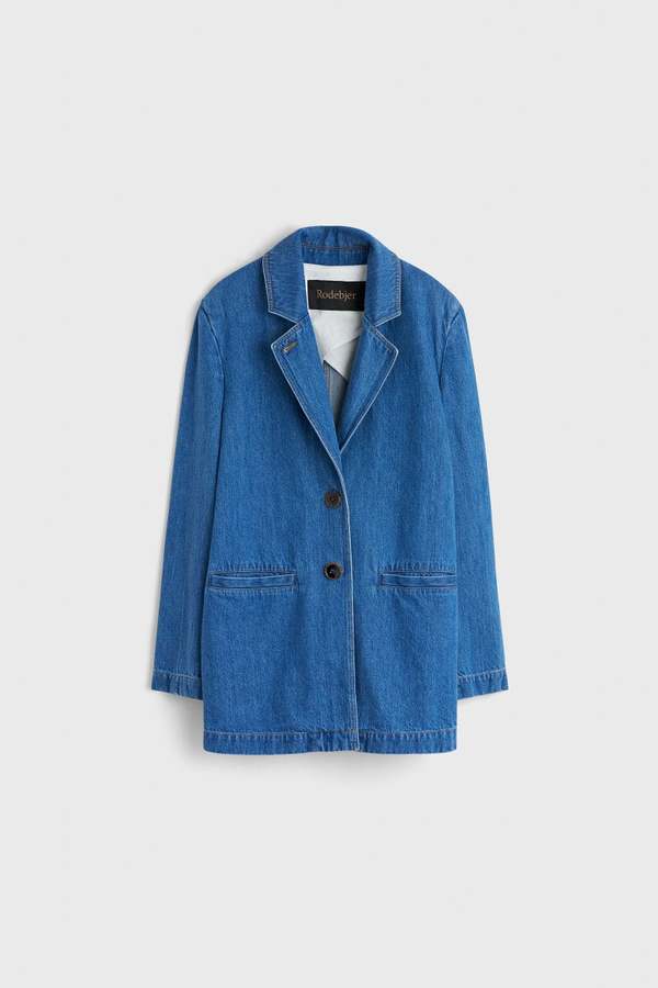 Rodebjer Delphi Blazer - Indigo | Garmentory