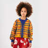 Kids Bobo Choses Madras Check Jacquard Crop Cardigan - Multicolour - Thumbnail 7