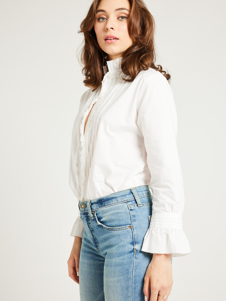POSTER GIRL Phoebe Top Virgin White