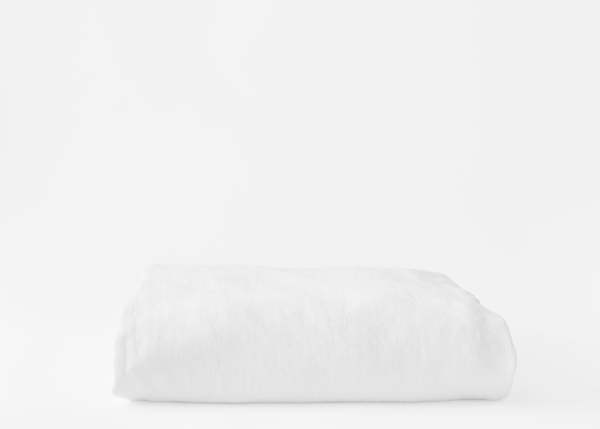 Botana Hemp Duvet Cover - White