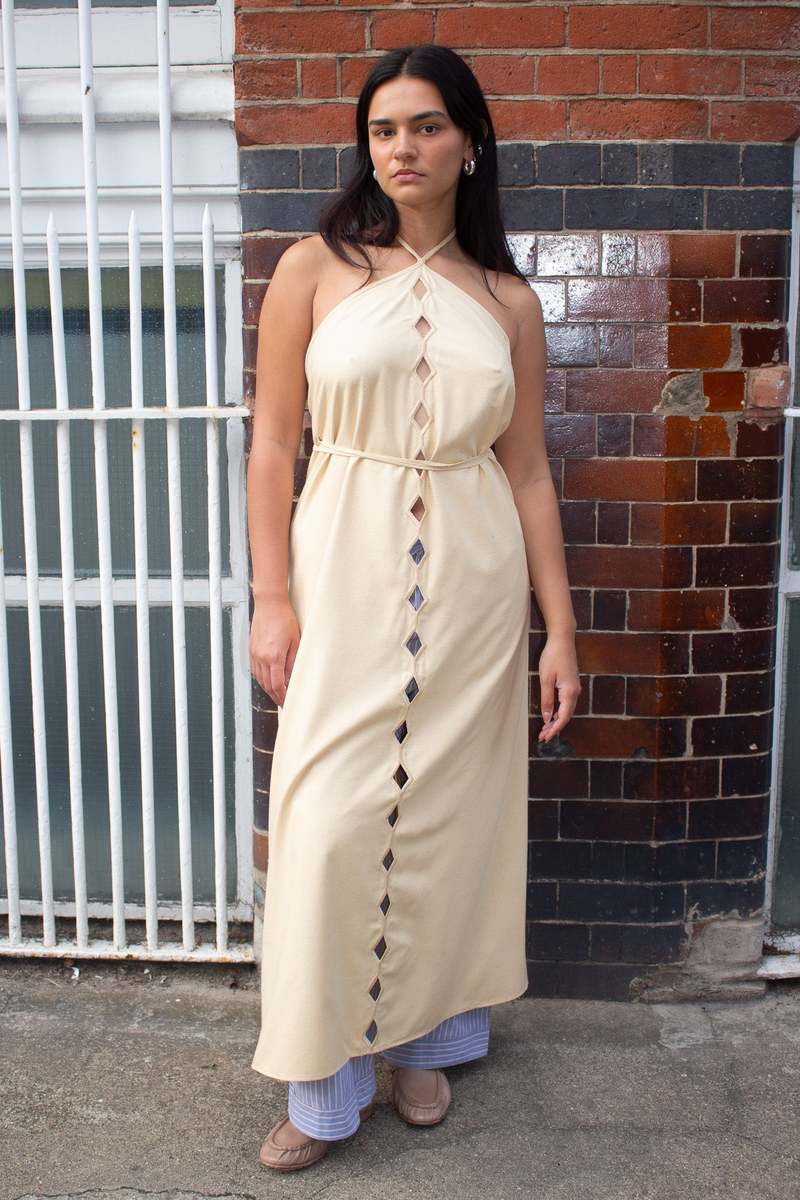 【新品】BASERANGE CESSA LIGO DRESS Baserange Cessa Ligo Dress - Tooth White | Garmentory