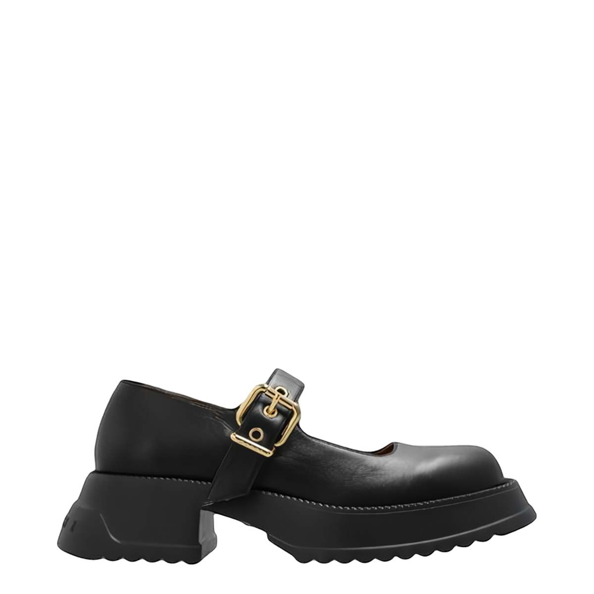 20AW Y´SPINK FMS LEATHER MARY JANE 白