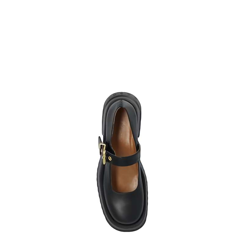 【関税＆送料込み】Marni Mary Jane MARNI Leather Mary Jane pumps | NET-A-PORTER