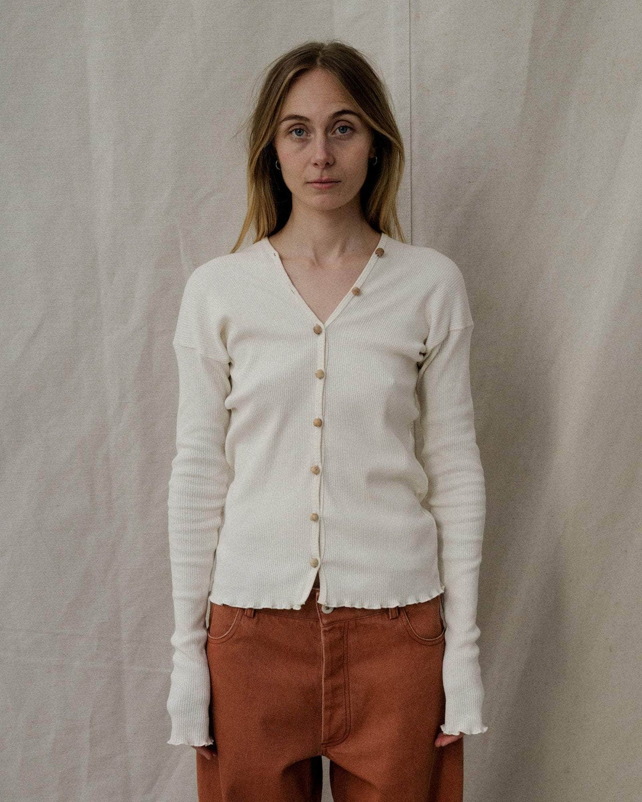 Baserange Tav Cardigan - Undyed | Garmentory