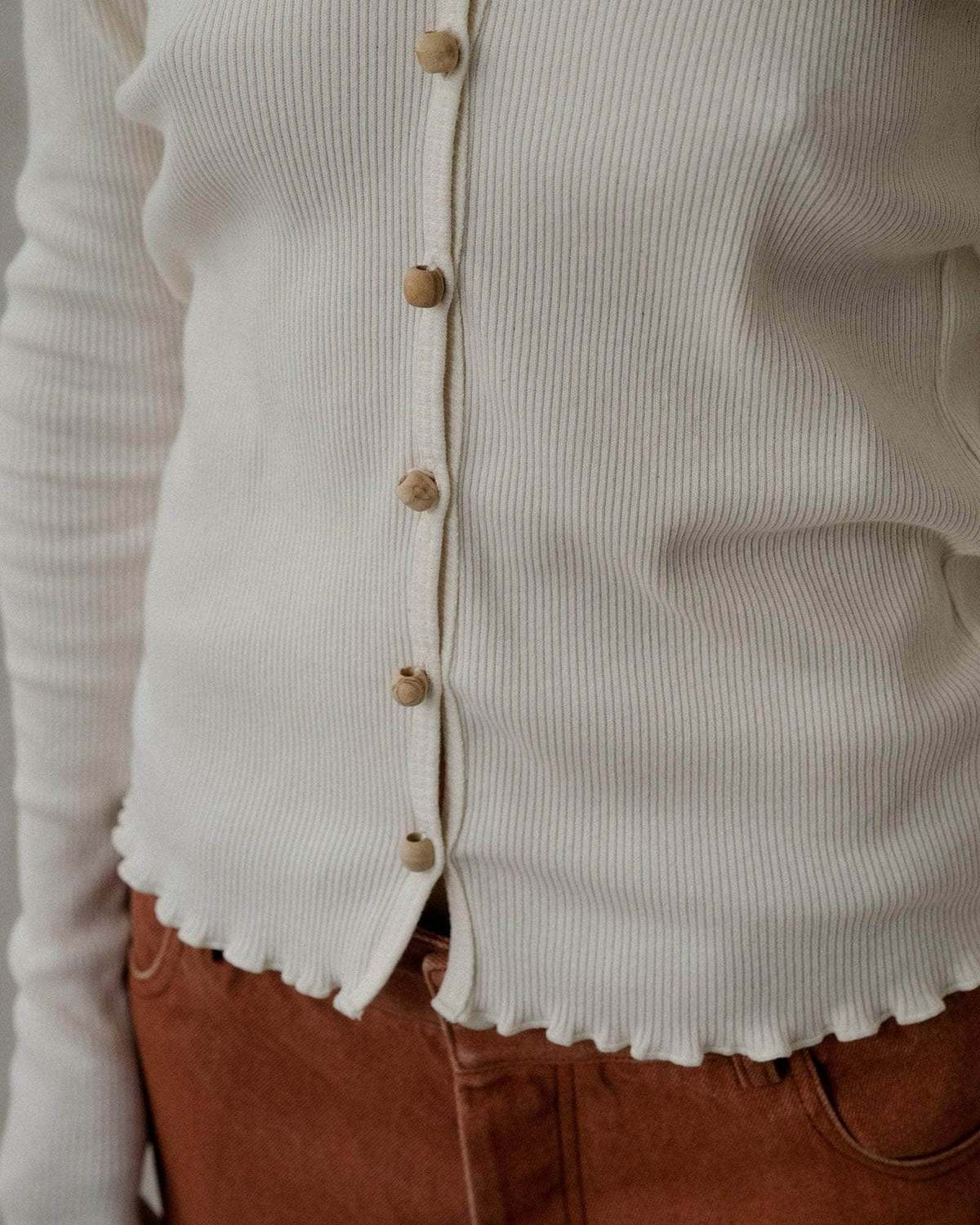 Baserange Tav Cardigan - Undyed | Garmentory