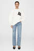 Anine Bing Miles Oversized Sweatshirt - Letterman - Thumbnail 5