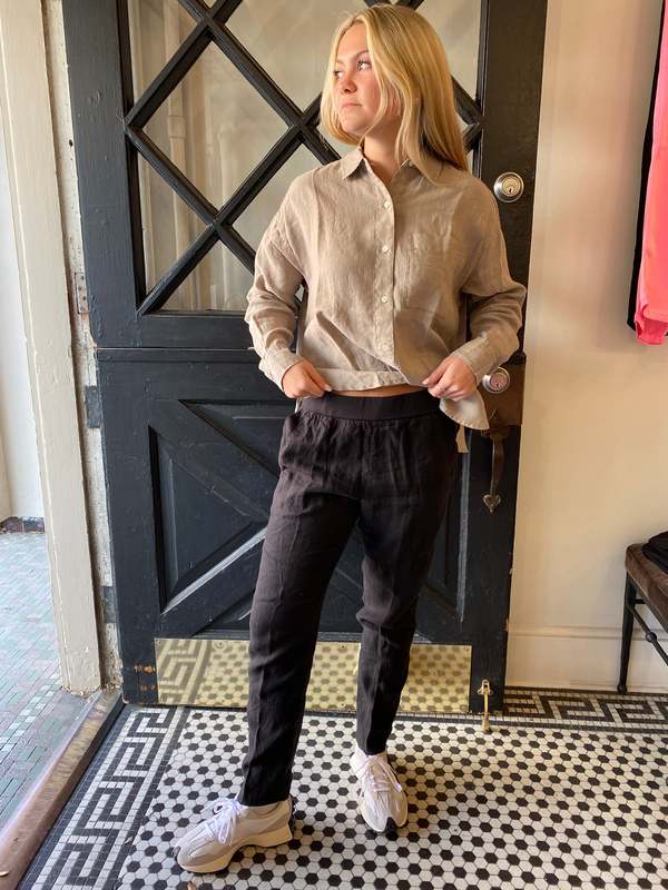James Perse Patched Pull On Pant | Garmentory