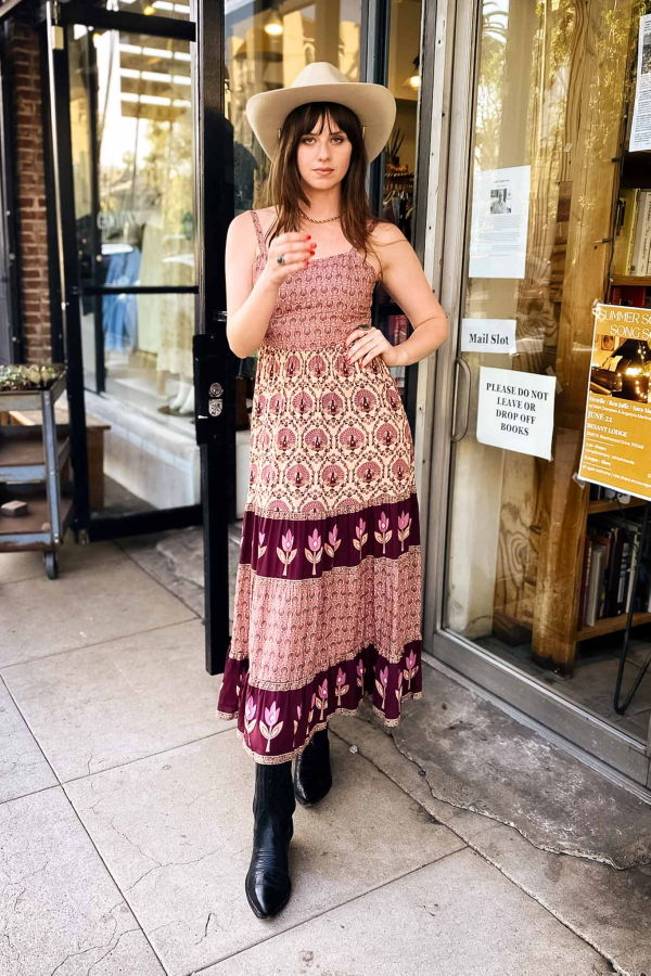 Jupe Maxi Spell & The Gypsy Collective Jagger - Taille S, Multicolore, Longue, Occasion Très Bon état