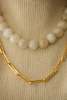ADORN Necklace - Milky Moonstone/Gold Vermeil - Thumbnail 5