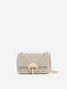 Vanessa Bruno Nano Moon Linen Bag - Sand - Thumbnail 1
