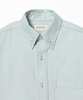 Beams Boy Big Button Down Short Sleeve Shirt - Green - Thumbnail 3