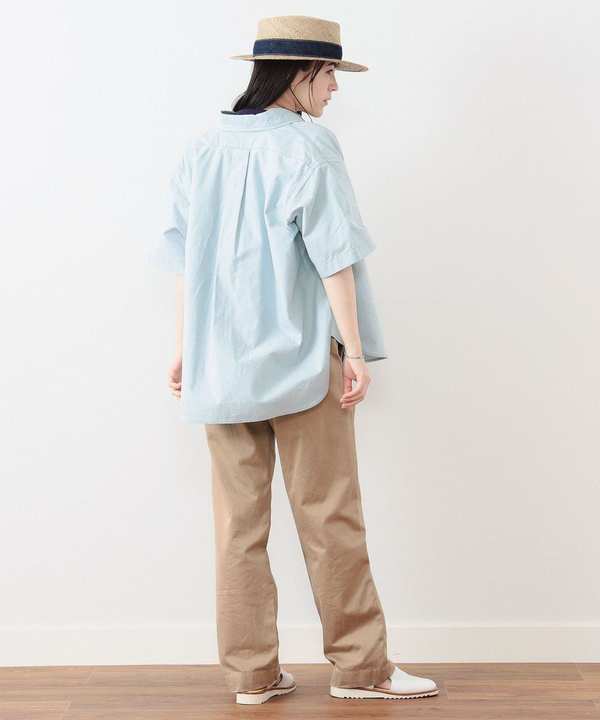Beams Boy Big Button Down Short Sleeve Shirt - Green Beams Boy Big Button Down Short Sleeve Shirt - Green
