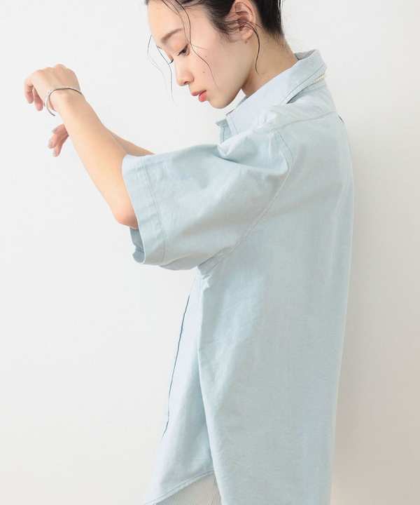 Beams Boy Big Button Down Short Sleeve Shirt - Green Beams Boy Big Button Down Short Sleeve Shirt - Green