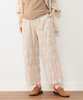 Beams Boy Multi Stripe Shirring Easy Pants - Cream - Thumbnail 7