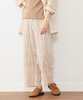 Beams Boy Multi Stripe Shirring Easy Pants - Cream - Thumbnail 8