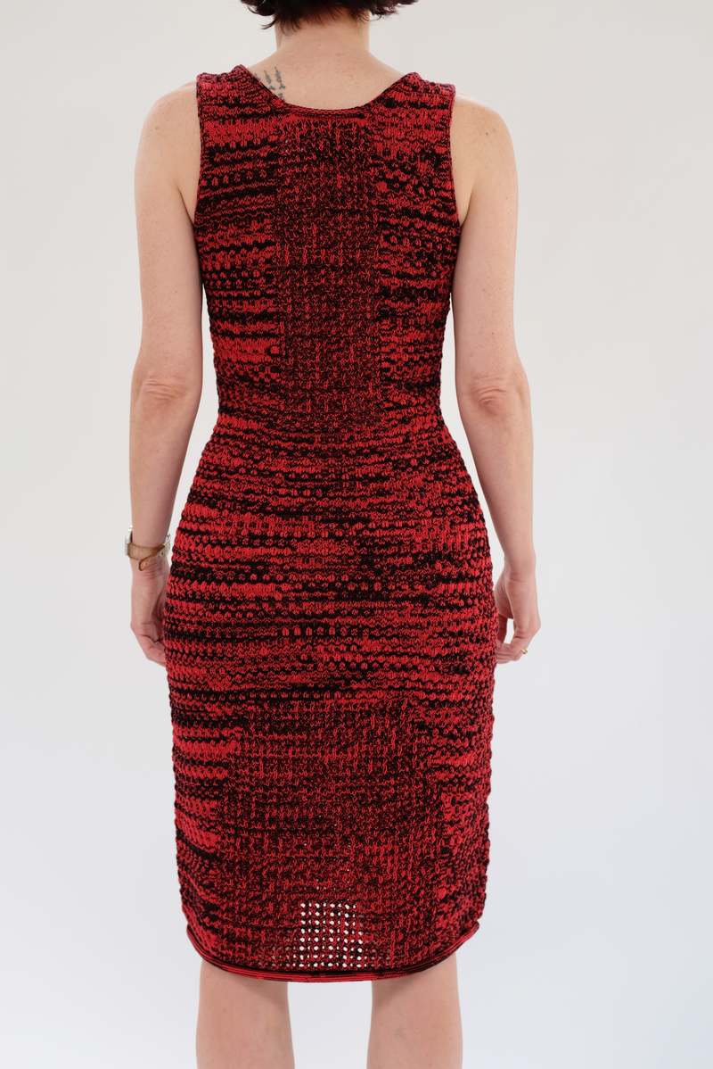 Beklina Haptic Tank Dress - Roja