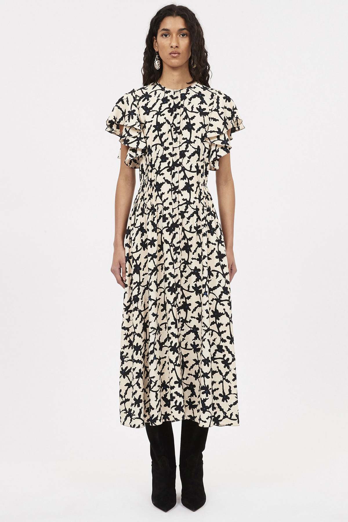 【Ulla Johnson 】Anais Dress アナイスドレス ワンピース Ulla Johnson Anais Dress in Moonstone