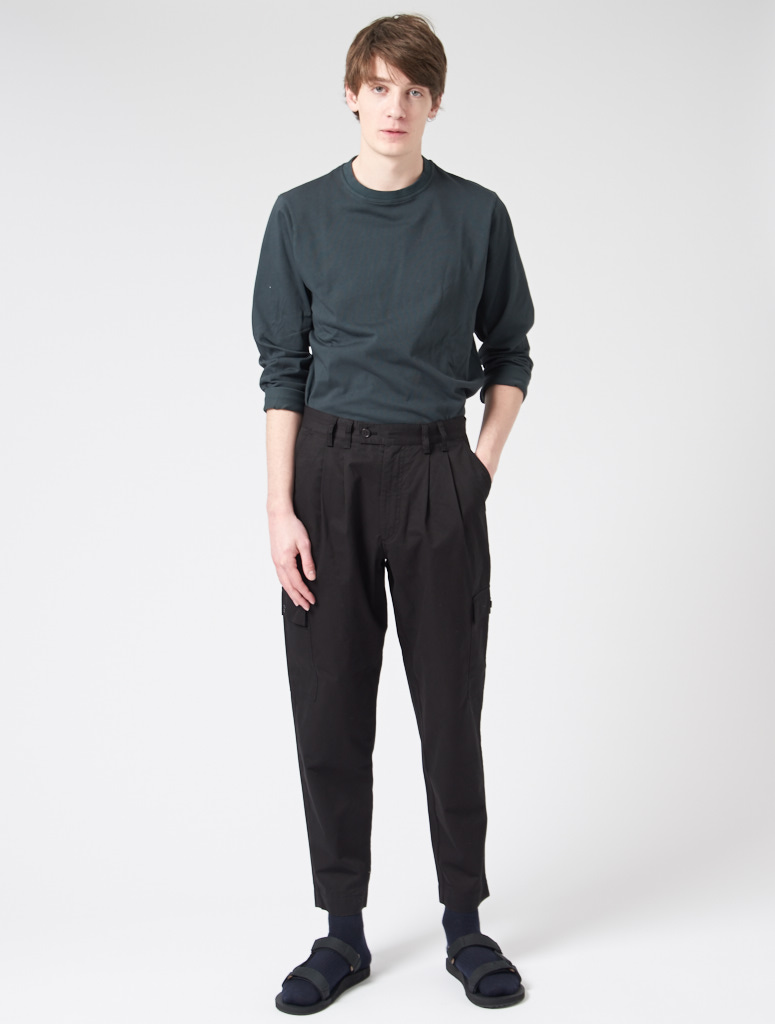 ワークパンツ/カーゴパンツ mfpen case trousers black size xs Mfpen Work Trousers - Black | Garmentory