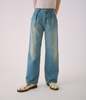 SAYAKA DAVIS NEW YORK Mid Weight Tucked Wide leg Denim - Light Blue - Thumbnail 2