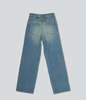 SAYAKA DAVIS NEW YORK Mid Weight Tucked Wide leg Denim - Light Blue - Thumbnail 6