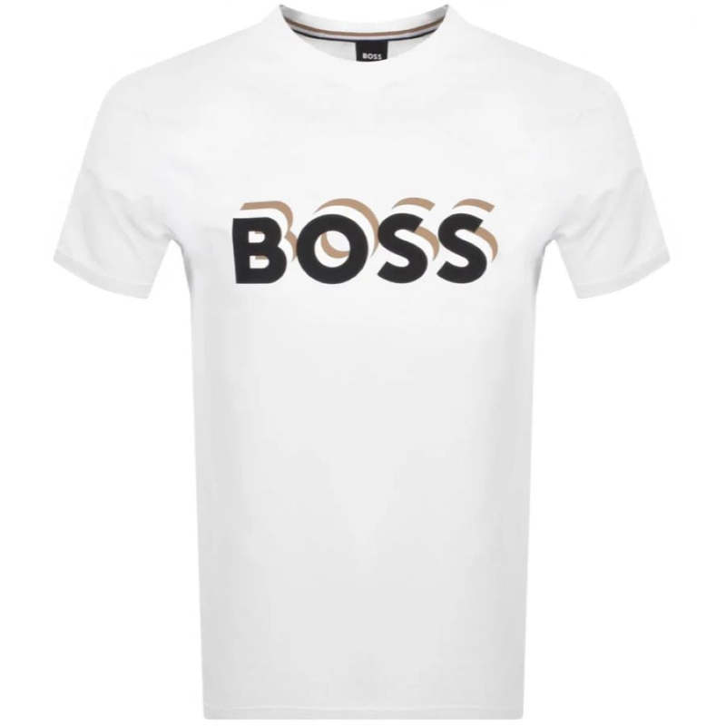 Tシャツ・カットソー Hugo Boss Tiburt Logo Graphic T-Shirt Hugo Boss BOSS Tiburt Short Sleeve T-Shirt | Dillard's