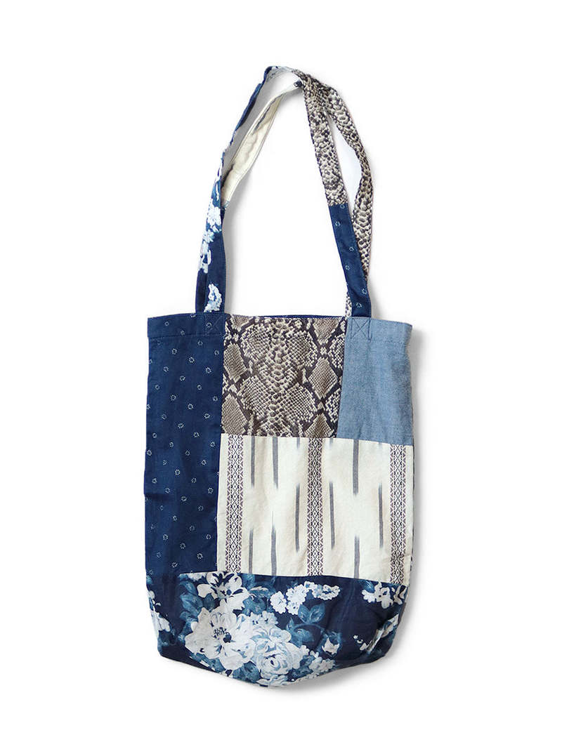 Kapital ツイルNOVEL TOTEBAG Kapital Patchwork NOVEL Tote Bag | Trico | Canoe Club