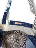 Kapital Patchwork Novel Tote Bag - Indigo - Thumbnail 5