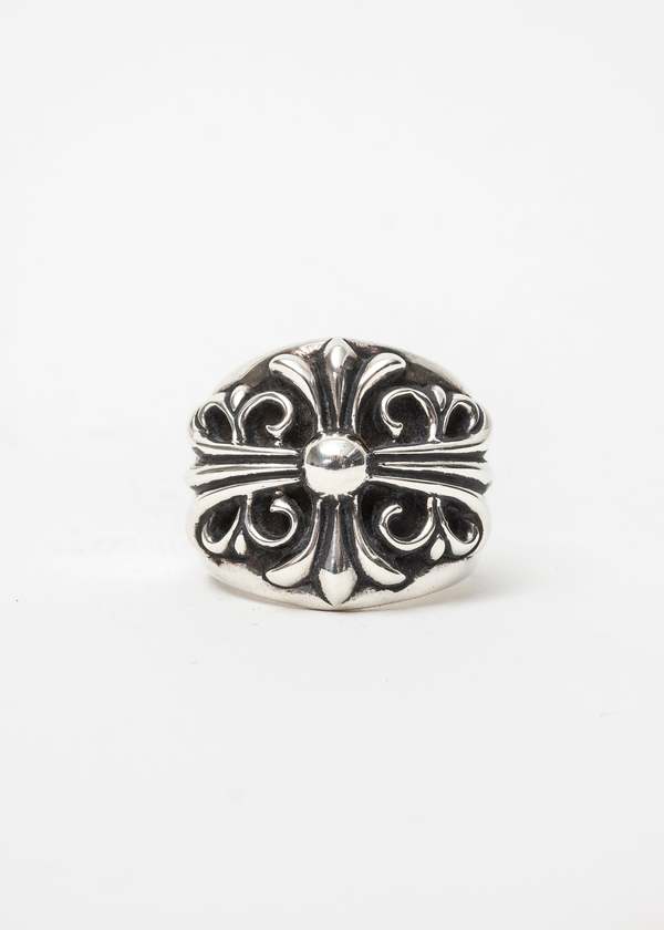 chrome hearts Keeper Floral Silver Ring - Silver | Garmentory