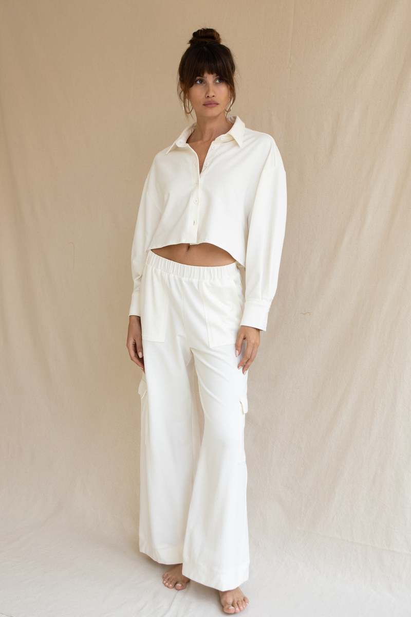 Bahhgoose Cargo Pant - Oatmeal Bahhgoose Cargo Pant - Oatmeal
