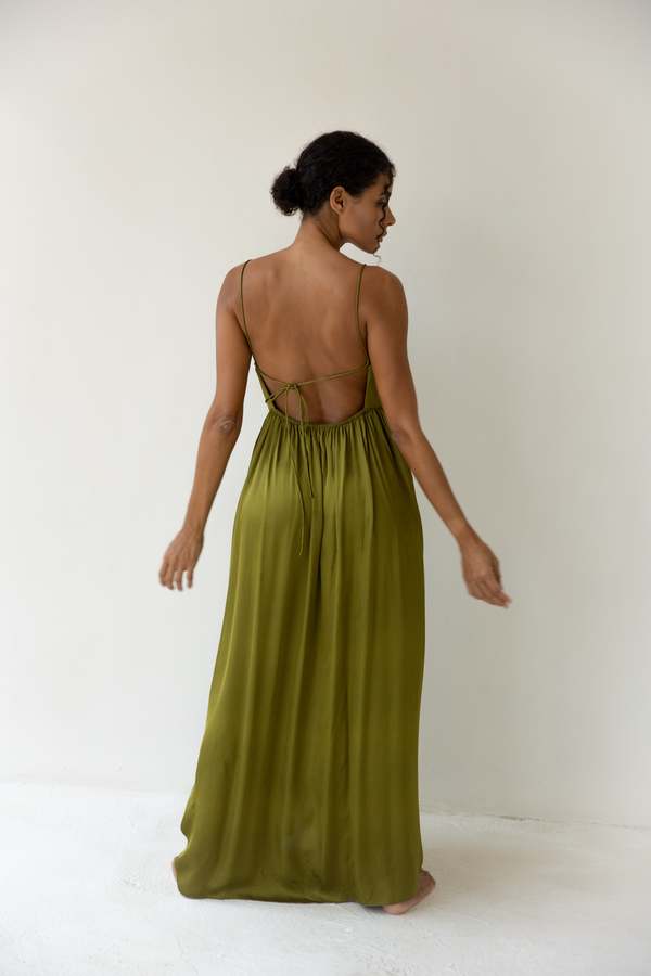 Bahhgoose Rio Dress Pistachio