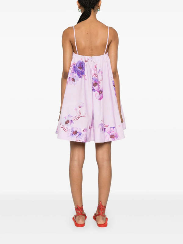 lightburst puff mini dress Zimmermann Lightburst Puff Mini Dress