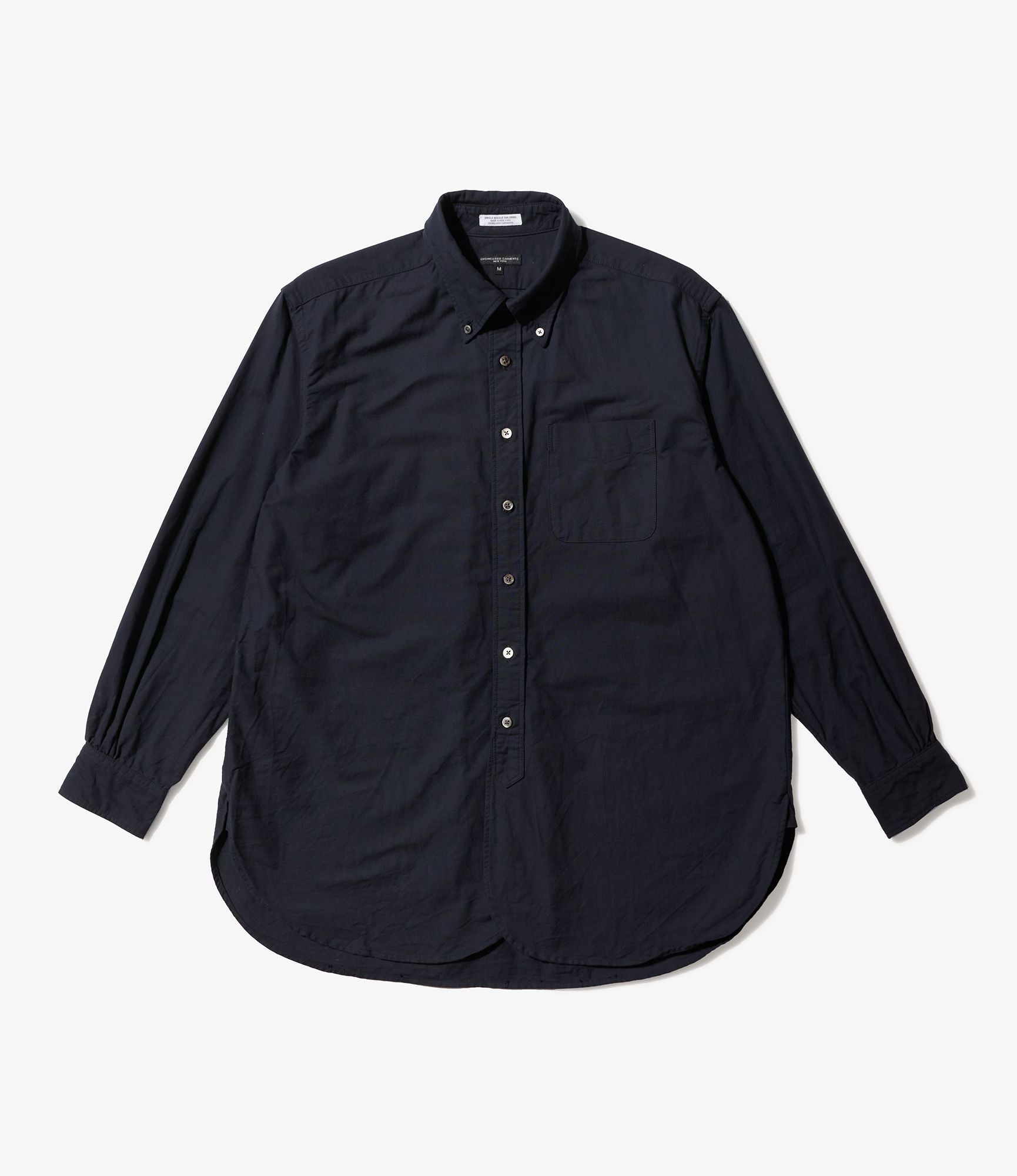 Engineered Garments 19 Century BD Cotton Oxford Shirt - Dark Navy