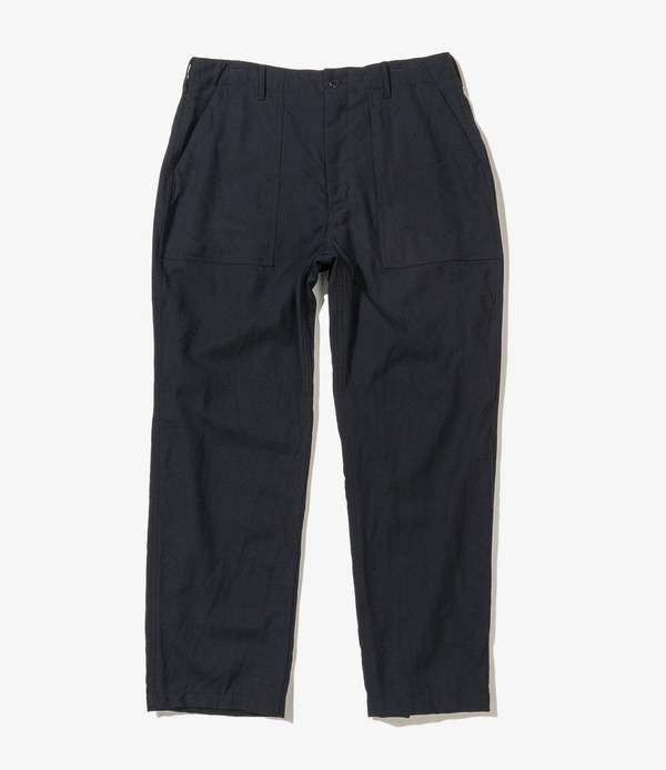 Engineered Garments Wool Uniform Serge Fatigue Pant - Dark Navy Engineered Garments Wool Uniform Serge Fatigue Pant - Dark Navy