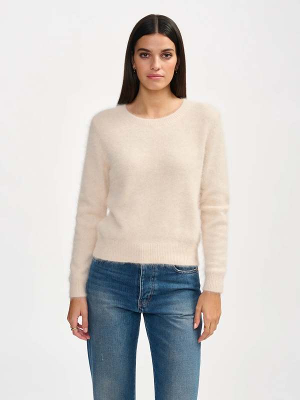 Bellerose Datti Angora Sweater Parchment on Garmentory
