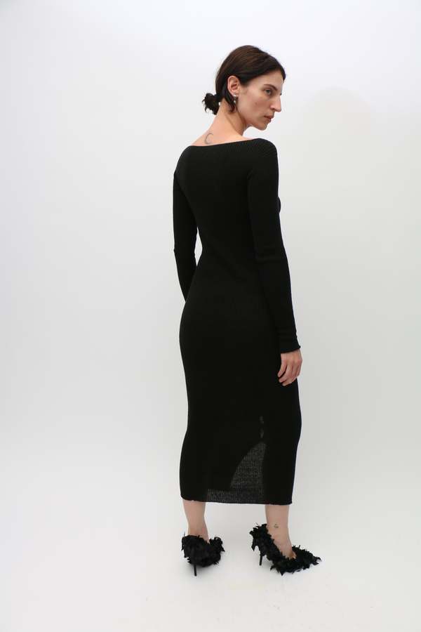 【人気ショップが最安値挑戦！】 Black Baserange Dande Garmentory | Black - Dress ワンピース