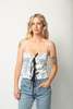 Naya Rea Lily Corset Top - blue - Thumbnail 3