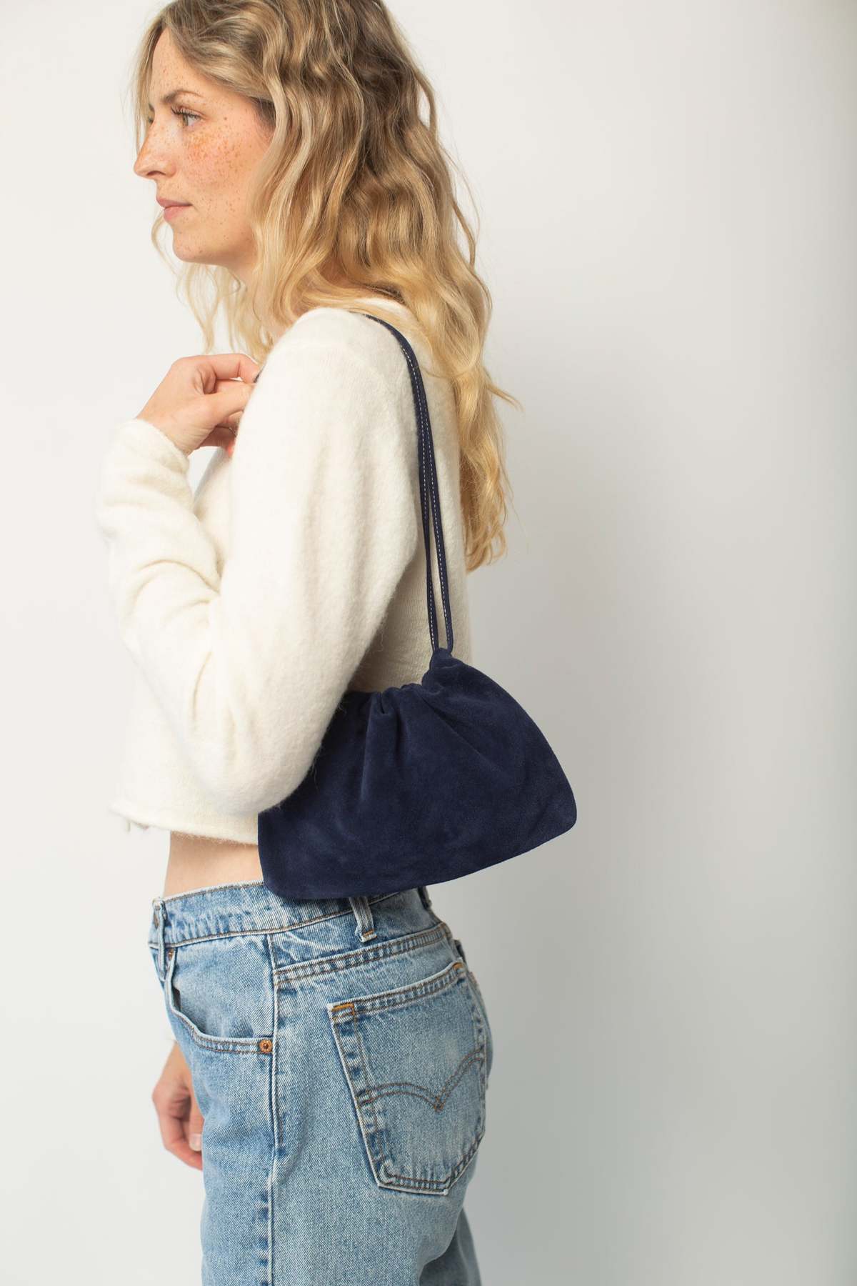 ★NOTHING WRITTEN★ Nella strap mini bag (Black) 5TH / Nella strap mini bag (Black) - Nothing written