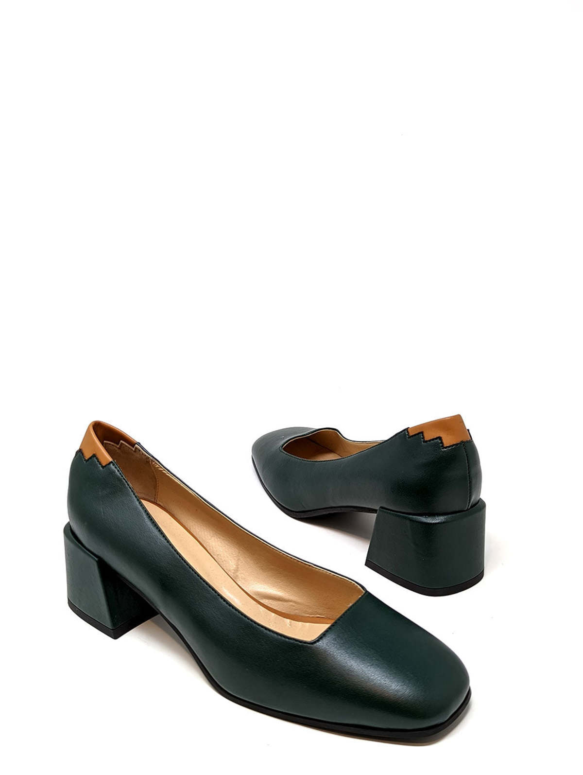 Sylven New York 7/7.5 Elly Apple Leather shoes - green | Garmentory